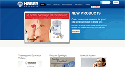 Desktop Screenshot of hagerworldwide.com